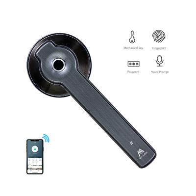 China 2021 Bluetooth APP/Fingerprint/Code Door Lock Fingerprint Digital Smart App Access Control App WiFi Smart Lock for sale