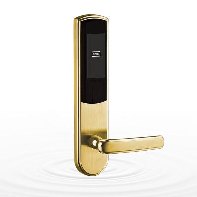 China Easy Installation Easy Management Lock Manufacturer Hot Sales RFID Card Hotel Digital Lock With Free Hotel Lock Management System for sale