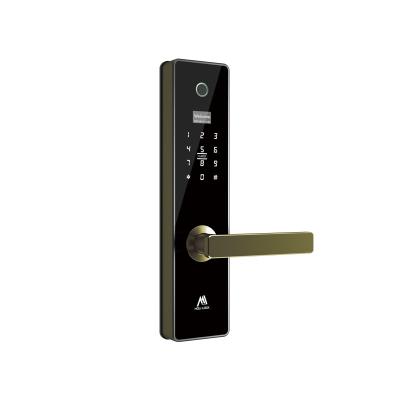 China Household/Apartment Style Simple Smart Home Apartment Fingerprint Lock Design Digital Smart Door Lock With APP Control for sale