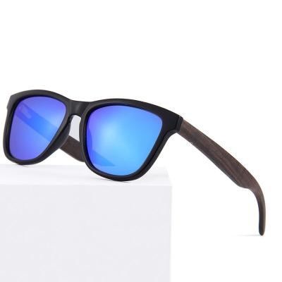 China Fashion Sunglasses 2021 Personalized Oval Polarized Women's Eco-Friendly Wooden Temples Polarized Bamboo Sunglasses for sale