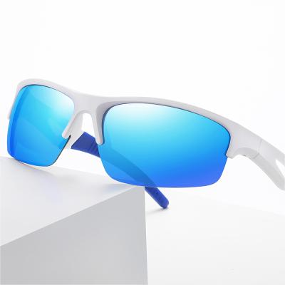 China New Half-Frame Polarized Men Women Outdoor Day Night Sports Sunglasses Unisex Photochromic Sun Glasses Driving Cycling Sunglasses for sale