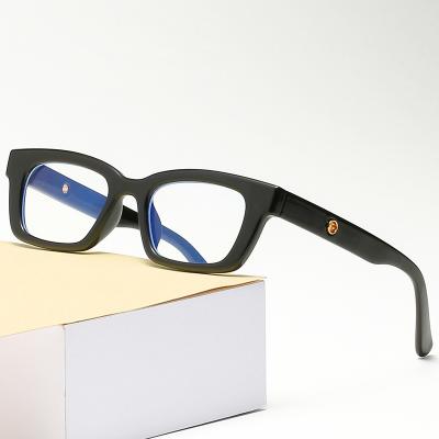 China Manufacturer Wholesale Fashion GUDA Style Blue Light Blocking Eye Glasses Glass Frame Stylish Square Women Men for sale