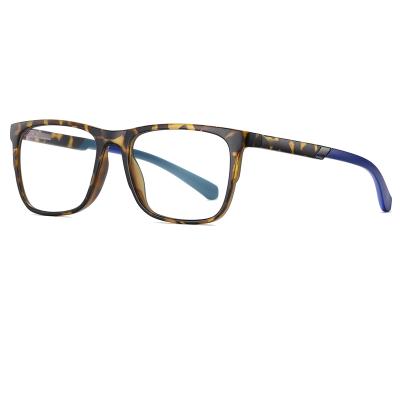 China Wholesale High Quality Fahion TR Frame Spring Hinges Eyeglasses Frames Optical Computer Blue Light Blocking Glasses for sale