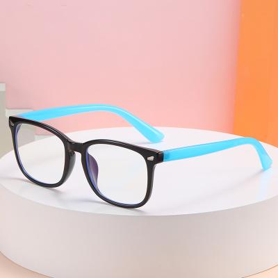 China Fashion style of new fashionable children's anti blue light blue light frame glass TR blocking glasses for children for sale