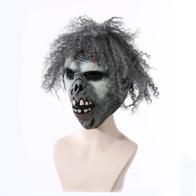 China Halloween Styles Halloween Wholesale Holiday Cosplay Full Face Party Dance Decoration Zombie Mask 3D Soft Latex Ghost Mask for sale