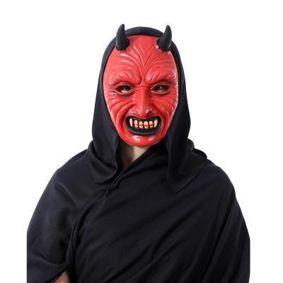 China Halloween Styles Wholesale Halloween Holiday Realistic Cosplay Japanese Hannya Mask Soft Latex Horrible Mask Ghost Evil Mask for sale