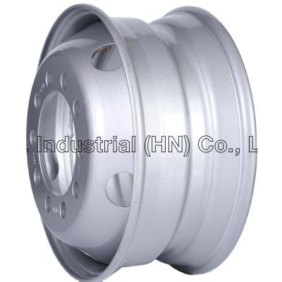 China Truck Steel Genuine Wheel Tubeless Wheels Inch Rims For Commercial Truck for sale