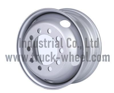 China China factory wholesale 24.5x8.25 steel truck tubeless wheel for sale