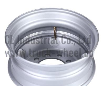 China Competitive Price Steel Manufacturing Skillful Tubeless Truck Auto Wheel Rims for sale