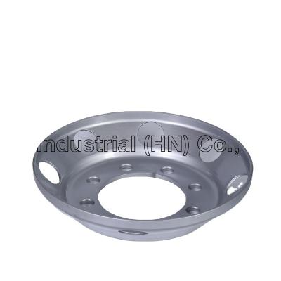 China Whole Steel Truck Wheel Vehicle Assembly Tubeless Steel Rim for sale