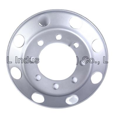 China High Quality Steel Silver Truck Wheel Aluminum Rim for sale