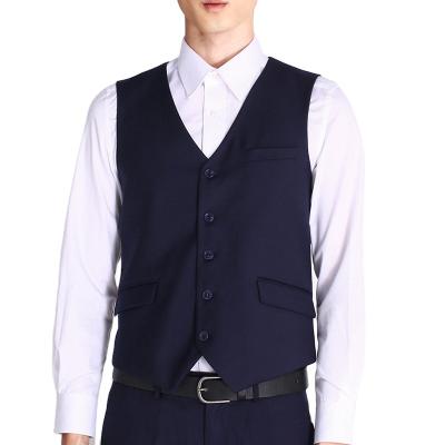 China Anti Pilling Canvas Cotton Plus Size Mens Vests And Waistcoats Invest For Formal Men for sale