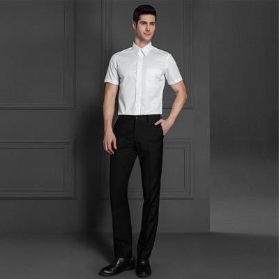 China Anti-pilling Shirts And Pants Combination Mens Formal Short Sleeve Shirts Dress Shirt For Man for sale