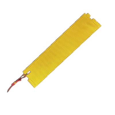 China Vorm en grootte aangepaste Polyimide Kapton filmverwarmer met 3M achterklep Te koop