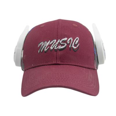 China Common Good Quality Spot Men's Embroidery Cotton Music Hat Rechargeable Printed Music Hat à venda