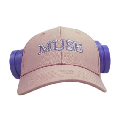 中国 COMMON Women Cotton Rechargeable Embroidery Printing Light Effect Music Hat Baseball Cap 販売のため