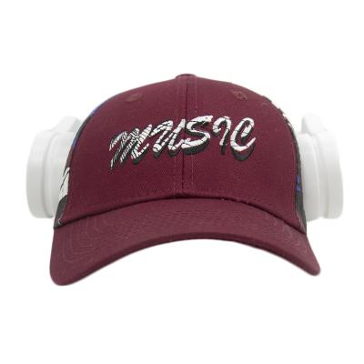 China Rchargeable JOINT baseball cap manufacturer men cotton embroidery printed light effect muics hat baseball cap Te koop