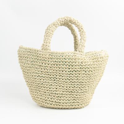 China Large Capacity Nylon Manufacturer Customized Straw Woven Fashion Handbag Te koop