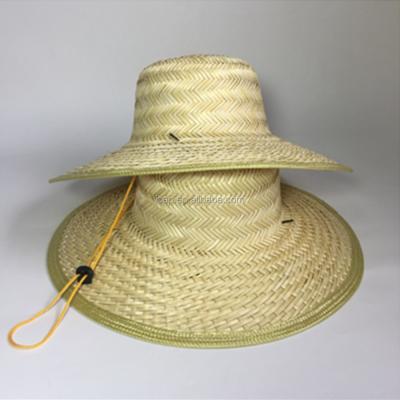 Cina Wholesale Custom Embroidered Straw Hat Straw Hat Straw Hat Promotional Blank Fishing Hat in vendita