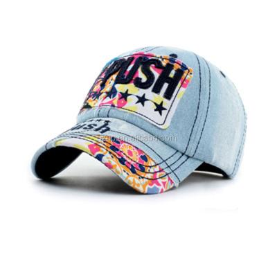 China breathable & Custom applique raincoat, printed lattice baseball cap and hat for sale