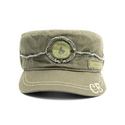 China Custom Character Sedex 4P Audit Factory Embroidery Cotton Lady Army Hats for sale