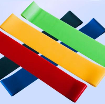 China High Quality Wearing Gym Fitness Equipment Custom Printed Logo Exercise Resistance Band Loops Sets QT2005000001 for sale