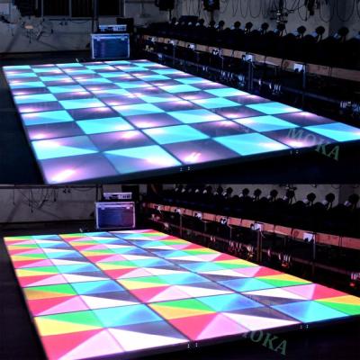 China P4.81 Indoor And Outdoor Dance Floor LED Screen Disco Bar Floor full color For Wedding for sale