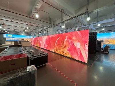 China Large Flexible Square Advertising Screen Rental P3.91 Industrial LED Display For Sale for sale