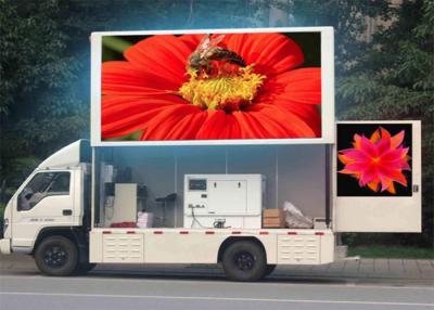 Chine Parc mené adapté aux besoins du client de Centure d'affichage monté par camion de la taille P1.87 2 ans de garantie à vendre