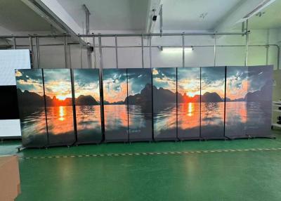 China Fixed LED Poster Display, LED Video Display Panel Aluminum HD Stereo for sale