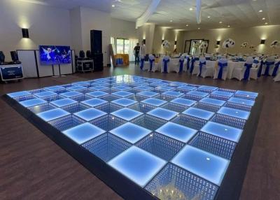 China Customizable Design P3 LED Dance Floor Tiles Sturdy Interactive Screen for sale