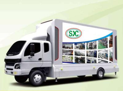 China SMD2121 Mobile Truck LED Display Full Color Tube Chip Video Display Function for sale