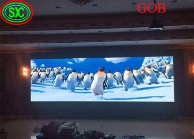 China Feste LED-Anzeige Videowand LED GOB COB Technologie mit CE ROHS FCC CB Zertifikate zu verkaufen