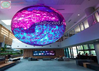 Cina Display a sfera rotonda a LED P2 P2.5 P3 P4.81 Indoor Soft Customized Full Color Ball Led Billboard Display Prezzo in vendita