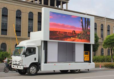 China Outdoor Full Color Mobile Advertising Truck Van Trailer P6 P8 P10 Led Display Scherm Te koop