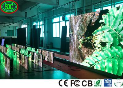 China 900cd/m2 SASO IECEE Stage Led Screens P3.91 7056 Dots Stage LED Video Wall led stage backdrop screen for sale