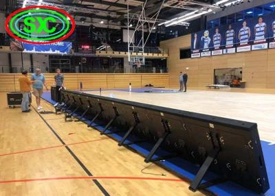 China Football Basketball Match Score Board P10 Stadium Perimeter LED Screen Full Color Indoor/Outdoor for sale