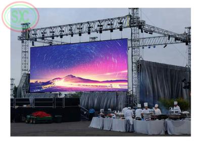 China Indoor Full Color Advertising LED Rental Screen With 2500nits Brightness for sale