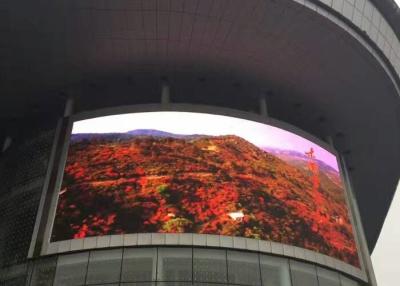 China La exhibición en pantalla grande al aire libre del alto de la frecuencia de actualización 3840Hz P10 LED procesador video LED de la pared fijó la instalación LED RGB Displa en venta