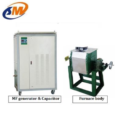 China Machinery repair shops precious metals melting furnace for sale