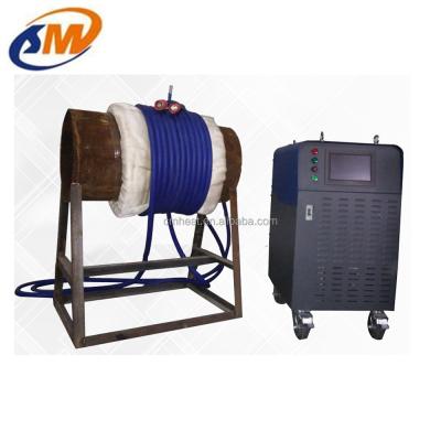 China Portable Induction Heating Medium Frequency Gas / Oil Pipe Post Welding Induction Heating Machine for sale