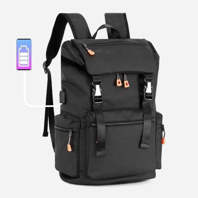 China With USB OEM Logo Hot Sale Business Waterproof Anti Theft Backpack School Bags Travel Laptop Shoulder Backpack For Outdoor College Travel for sale