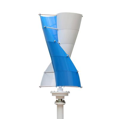 China Nylon Fiber Shaft Wind Generator 12V/24V 500w/600w Vertical Wind Power Wind Turbine for sale