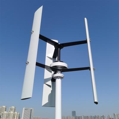 China Nylon Vertical Fiber Wind Turbine 12V 24V Shaft Generator Power 800w for sale