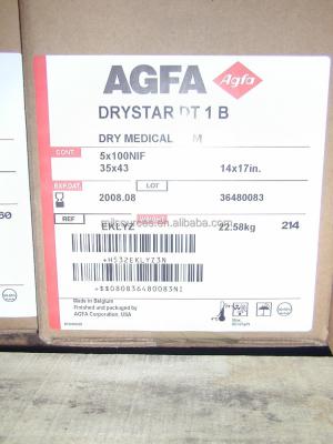 China Agfa DT1B DT-1B Hot Sell Star X-ray X-ray Film Medical X-ray Imaging Dry Film DT1B 14x17 for sale