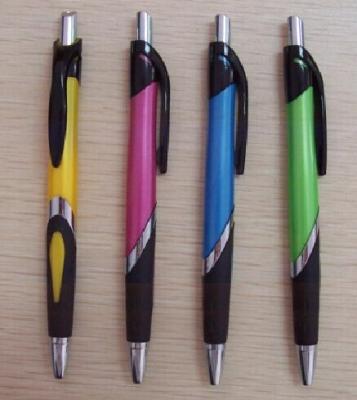 China office & Custom Cheap Promotional Pen Hot Selling Personalized School Advertising Pen With Company Logo Shinning Chromed Trims for sale