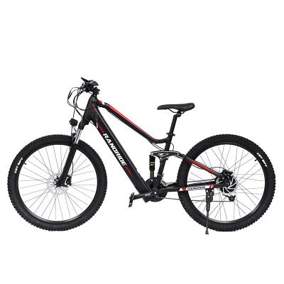 China Custom RANDRIDE 13.4AH Aluminum Alloy 750W 27.5 Inch Tires City Electric Bike 50km Leisure Electric Adult Electric Bike for sale