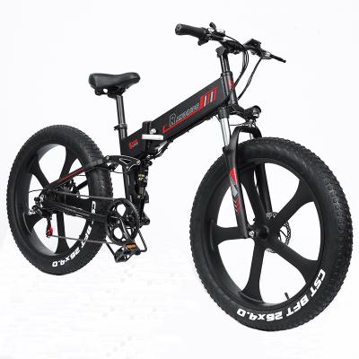 China 2022 New Design Aluminum Alloy Mountain Bike Electric Bicycle26 Inches For Skin 750W Adult Battery Electric Universal Bicycle for sale