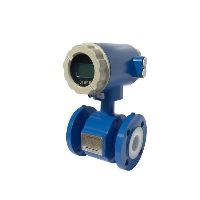 China Factory Price Carbon/304 Digital Liquid Custom Water Flow Meter Electromagnetic Acid Liquid Magnetic Flow Meter for sale