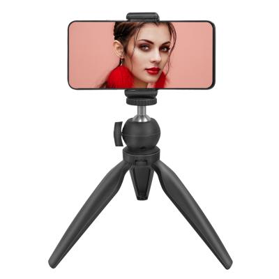 China PORTABLE Phone Tripod Mini Table Portable Camera Tripod Foldable for Digital Camera and Smart Phone for sale